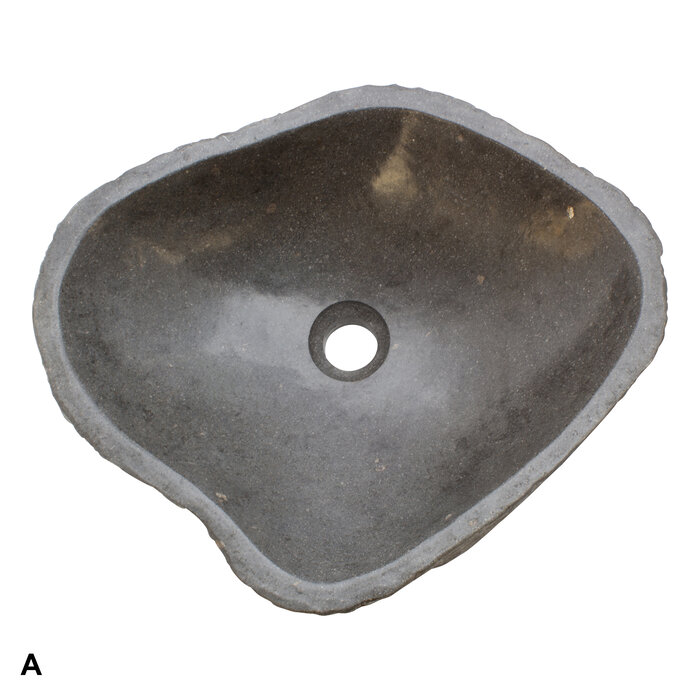 Indomarmer River Stone Washbasin Set