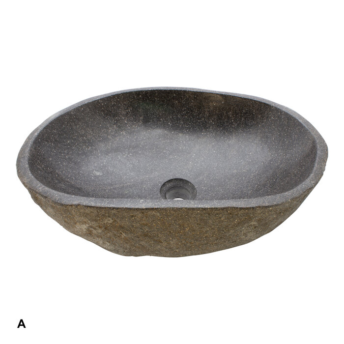 Indomarmer River Stone Washbasin Set