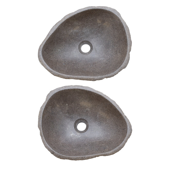 Indomarmer River Stone Washbasin Set