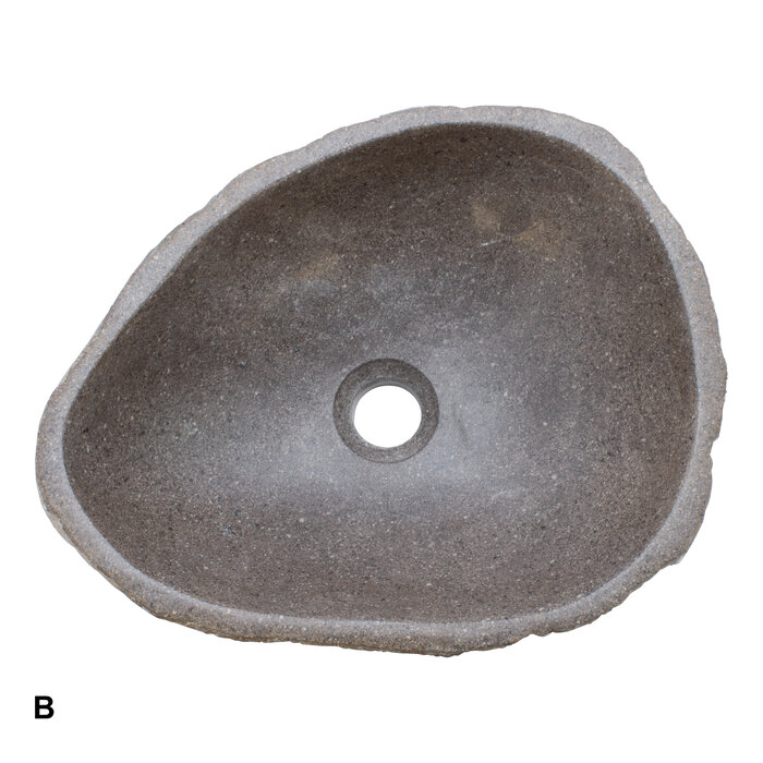 Indomarmer River Stone Washbasin Set