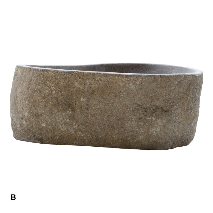 Indomarmer River Stone Washbasin Set