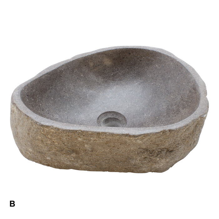 Indomarmer River Stone Washbasin Set