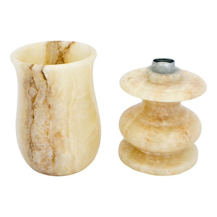 Indomarmer Kelk Lamp Onyx