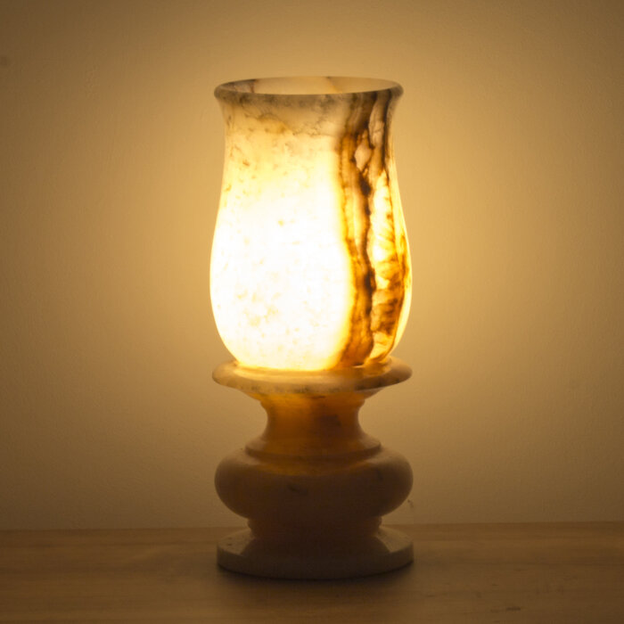 Indomarmer Kelk Lamp Onyx