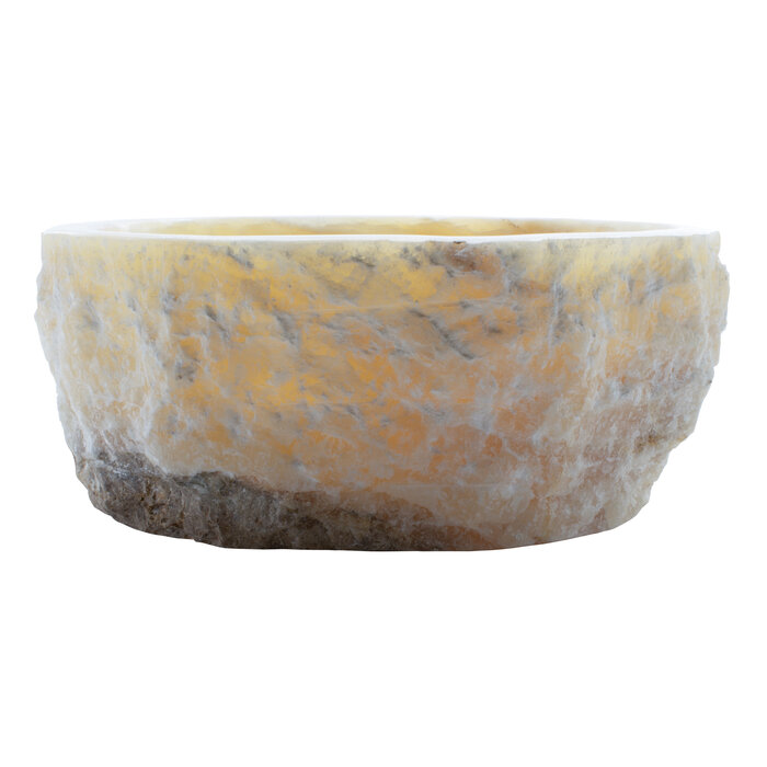 Indomarmer WC-Becken aus Onyx 37x28x15cm