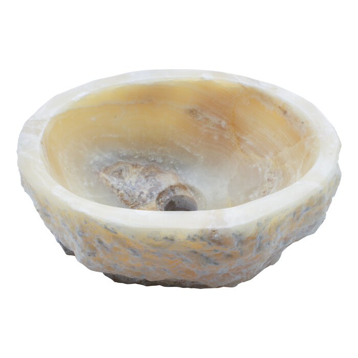 Indomarmer WC-Becken aus Onyx 37x28x15cm