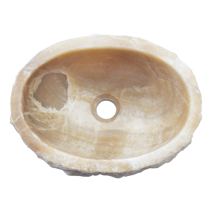 Indomarmer Toiletfontein van Onyx 36x27x15cm