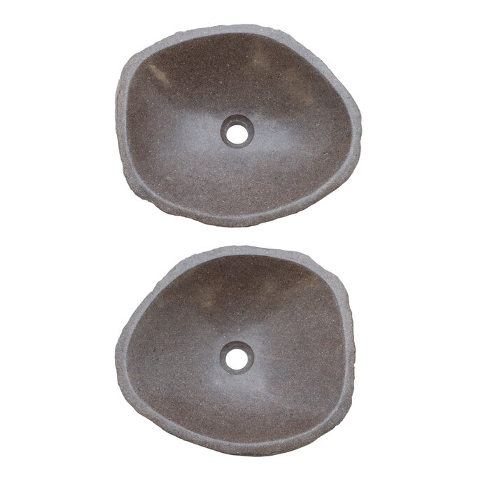 Indomarmer River Stone Washbasin Set