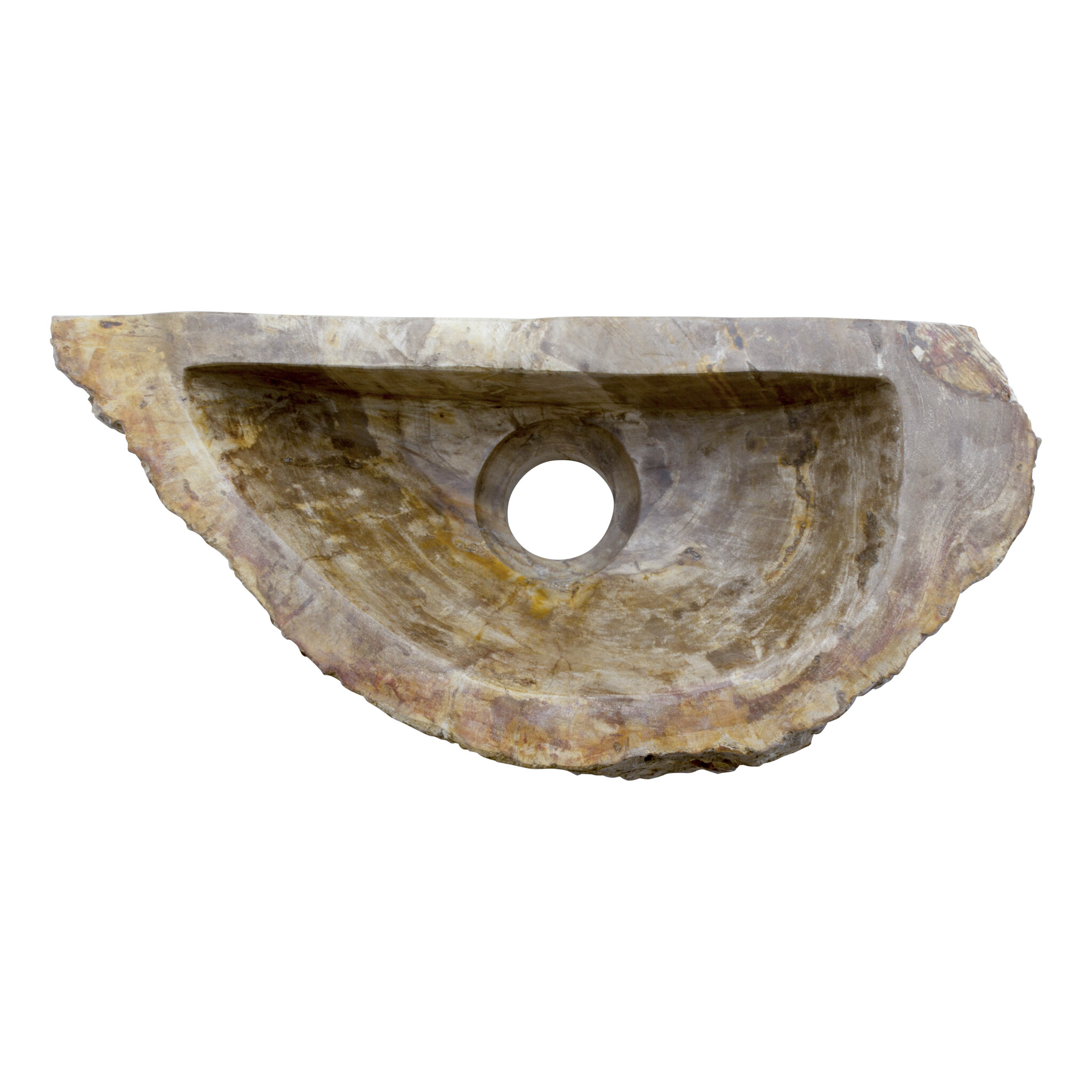 Indomarmer Toilet Fountain of Petrified Wood