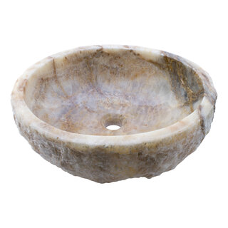 Indomarmer Wasbak van Onyx  46X40X15cm