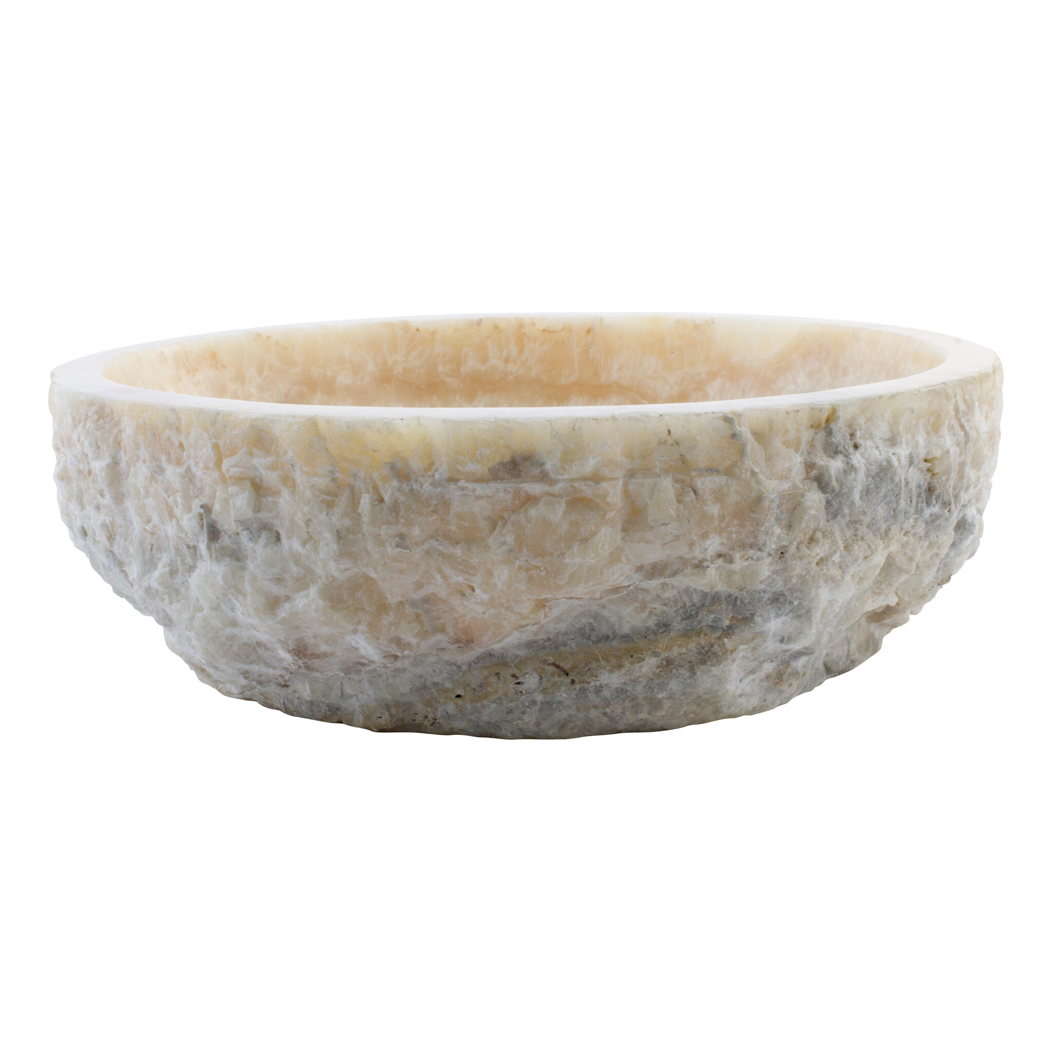 Indomarmer Wasbak van Onyx 45x40x15cm