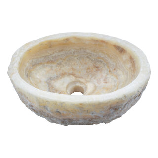 Indomarmer WC-Becken aus Onyx 36x27x15cm