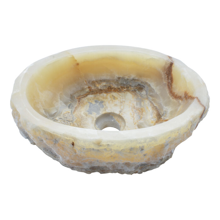 Indomarmer Toiletfontein van Onyx 37x27x15cm