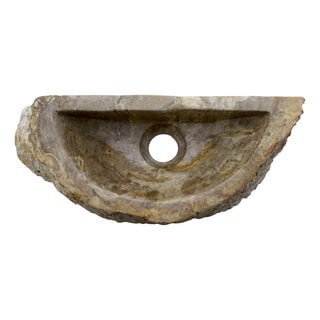 Indomarmer Toilet Fountain of Petrified Wood