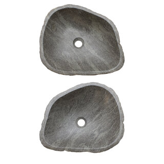 Indomarmer River Stone Washbasin Set