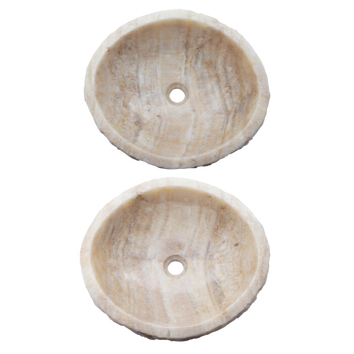 Indomarmer Onyx Washbasin Set