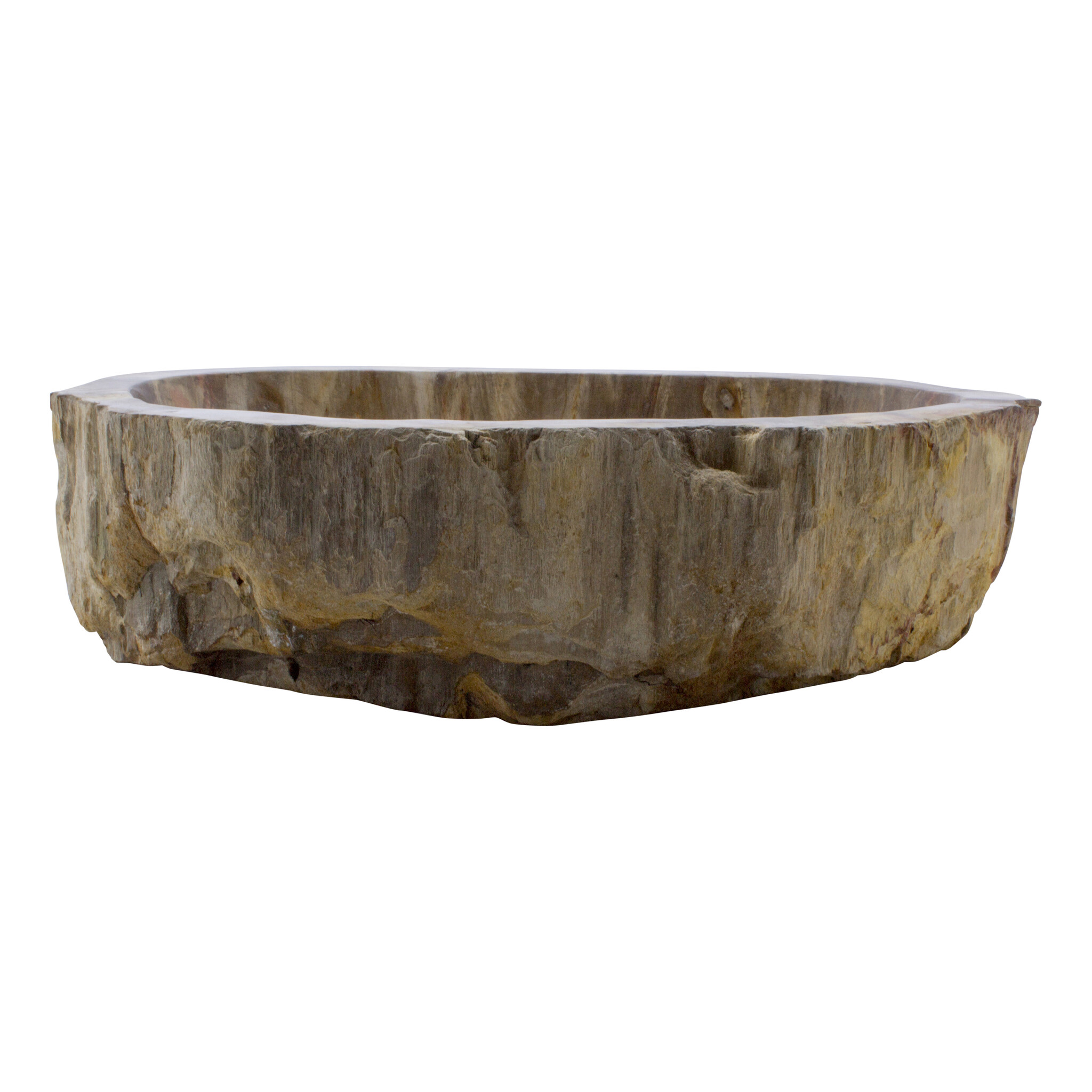 Indomarmer Petrified Wood Washbasin Set