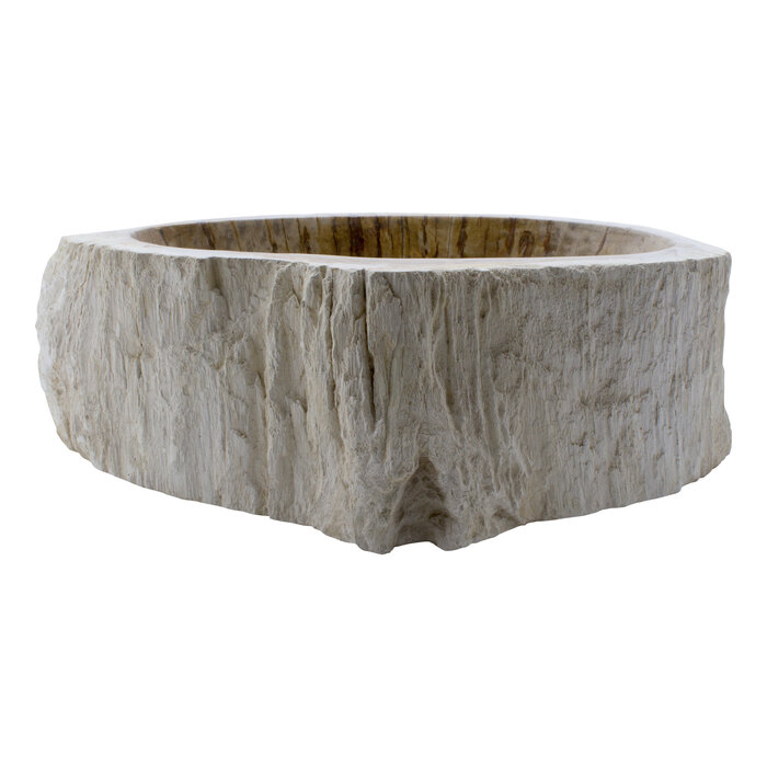 Indomarmer Petrified Wood Washbasin Set