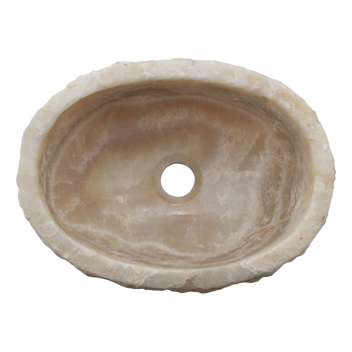 Indomarmer Toiletfontein van Onyx 37x27x15cm