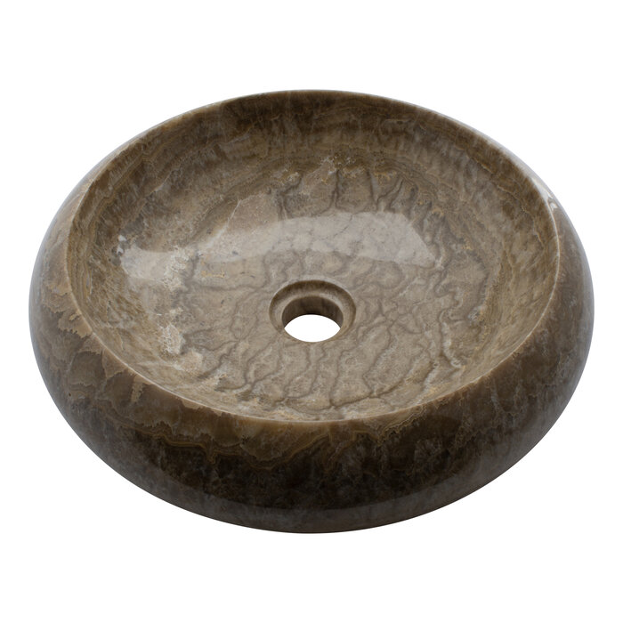 Indomarmer Sunset Onyx Waskom Donut Ø 40 x H 12 cm
