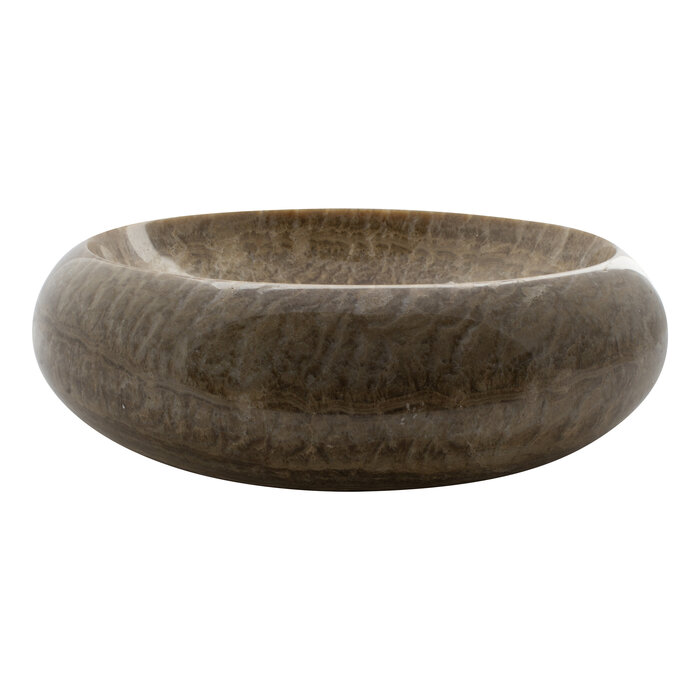 Indomarmer Sunset Onyx Wash bowl Donut Ø 40 x H 12 cm