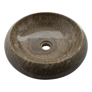 Indomarmer Sunset Onyx Wash bowl Donut Ø 40 x H 12 cm