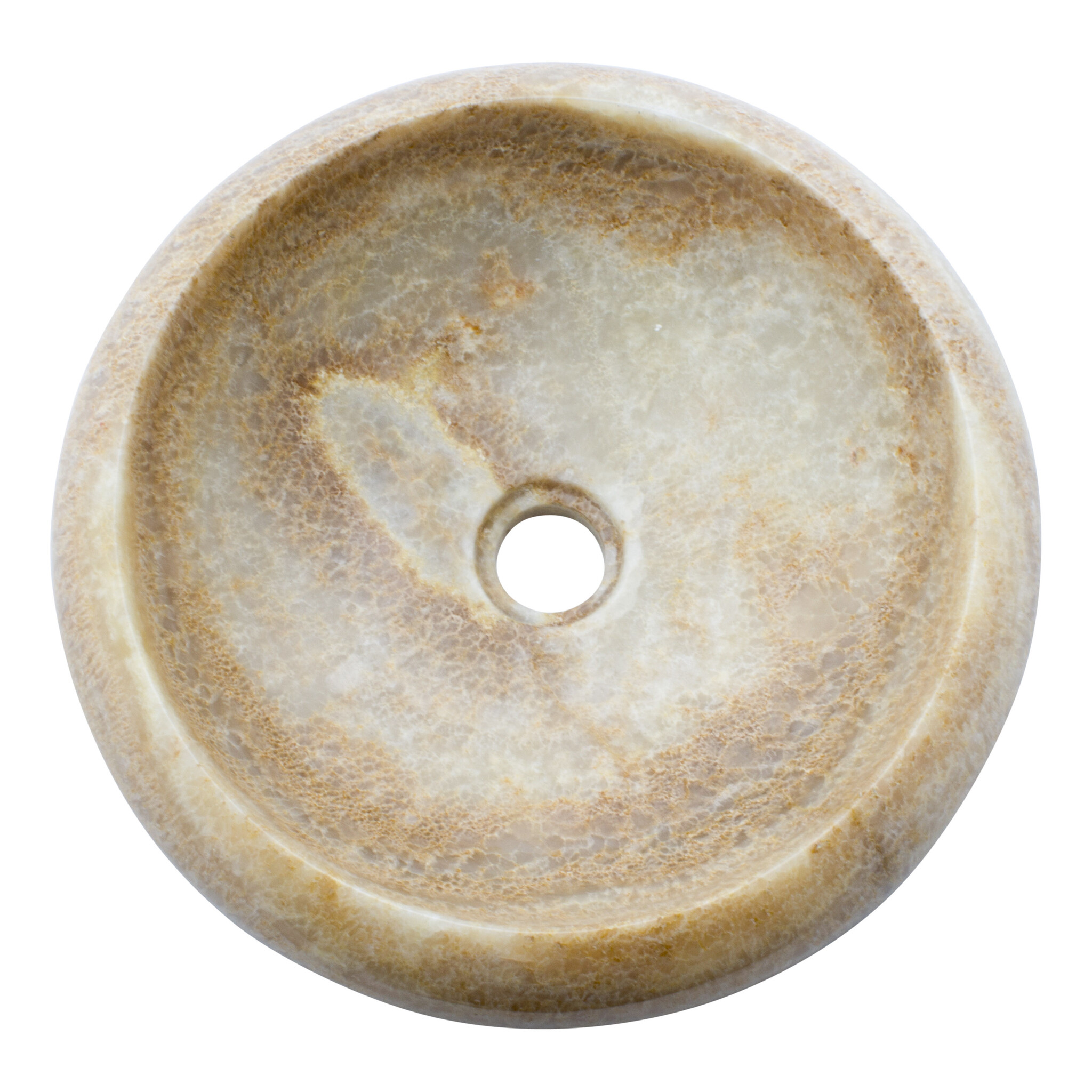 Indomarmer Onyx Waskom Donut Ø 40 x H 12 cm