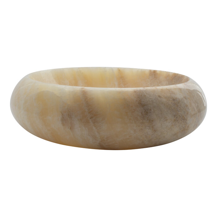 Indomarmer Onyx Wash bowl Donut Ø 40 x H 12 cm