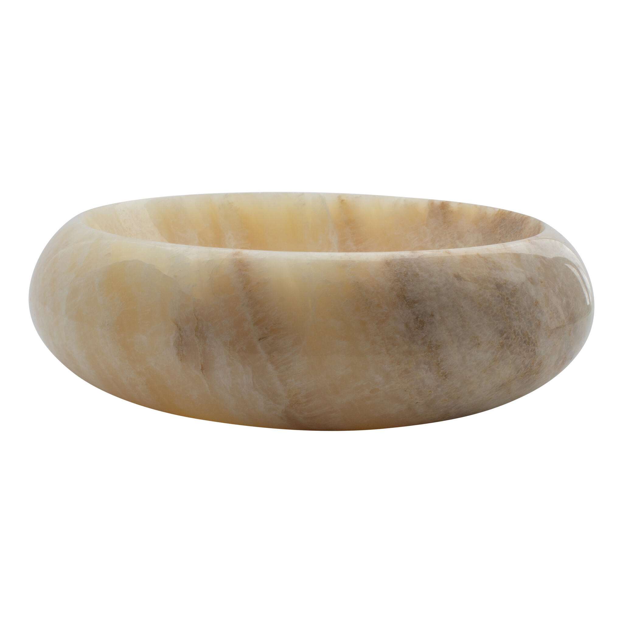Indomarmer Onyx Wash bowl Donut Ø 40 x H 12 cm
