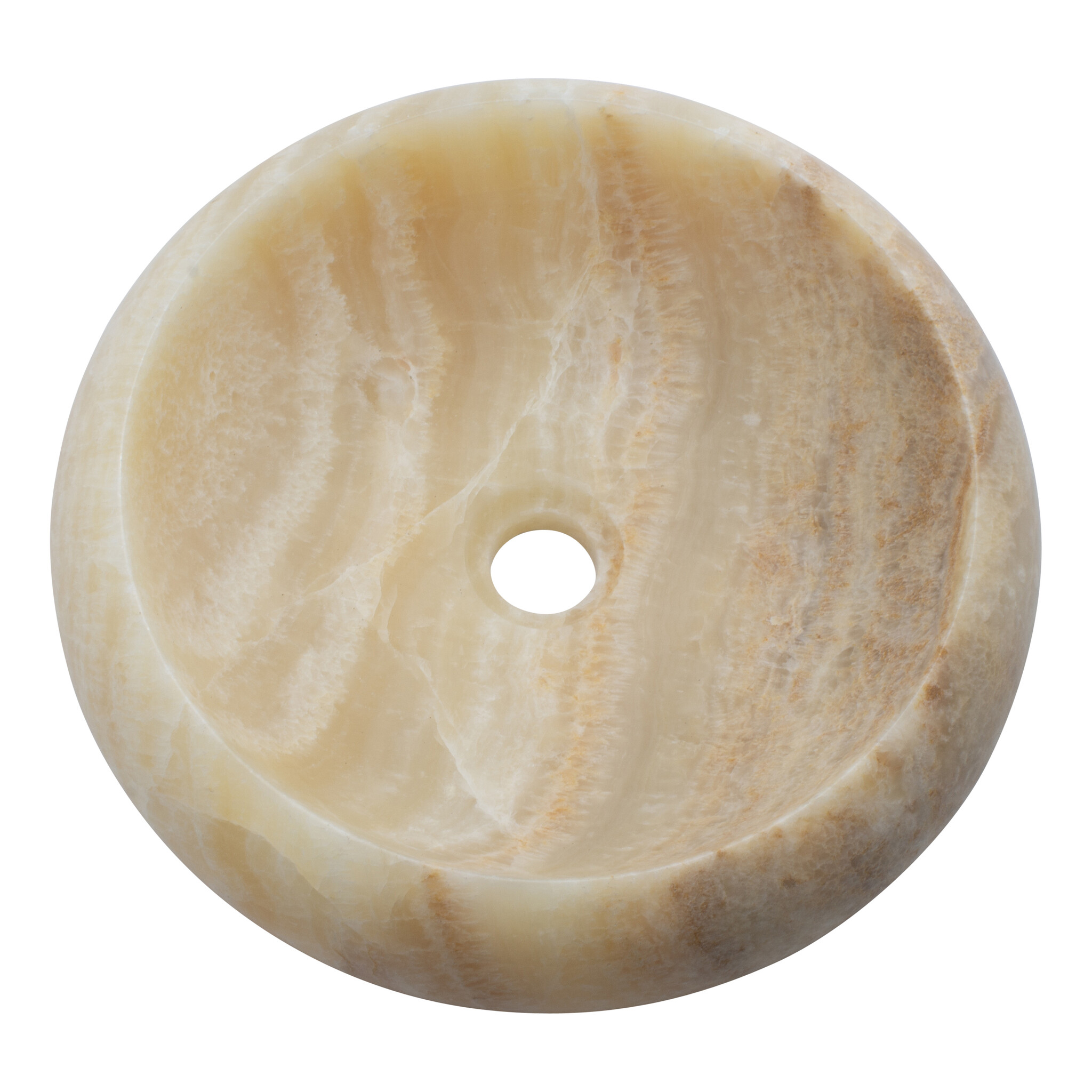 Indomarmer Onyx Waskom Donut Ø 40 x H 12 cm