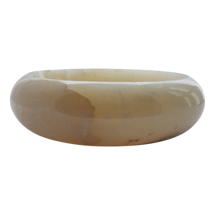 Indomarmer Onyx Wash bowl Donut Ø 40 x H 12 cm