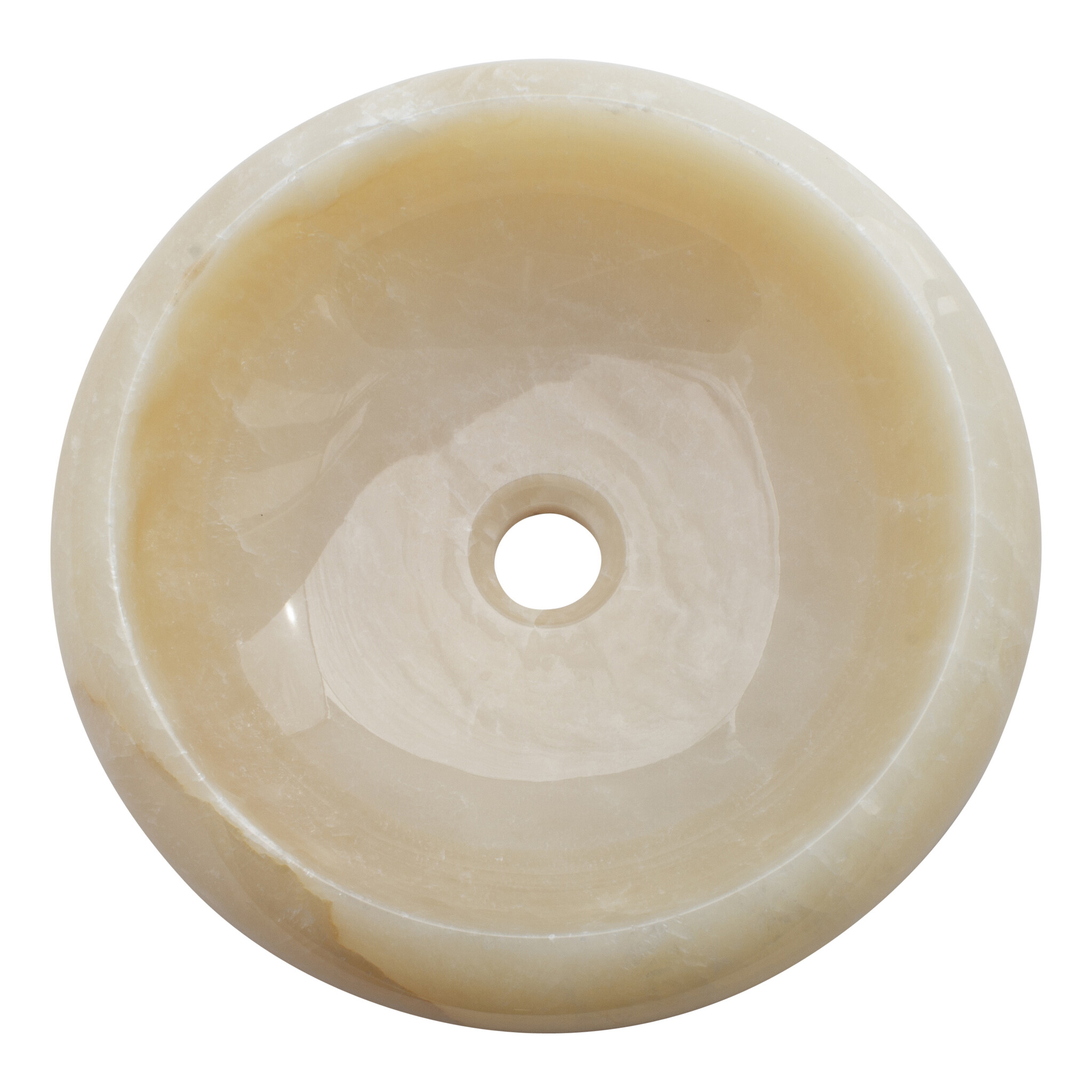 Indomarmer Onyx Wash bowl Donut Ø 40 x H 12 cm