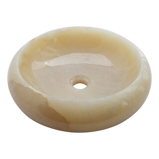 Indomarmer Onyx Waskom Donut Ø 40 x H 12 cm