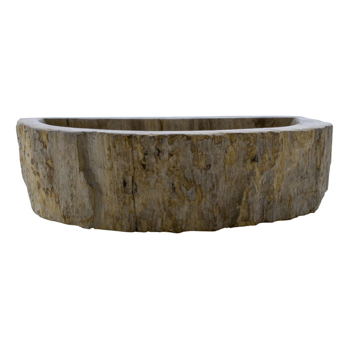 Indomarmer Toiletfontein van Versteend Hout