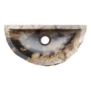 Indomarmer Toilet Fountain of Petrified Wood