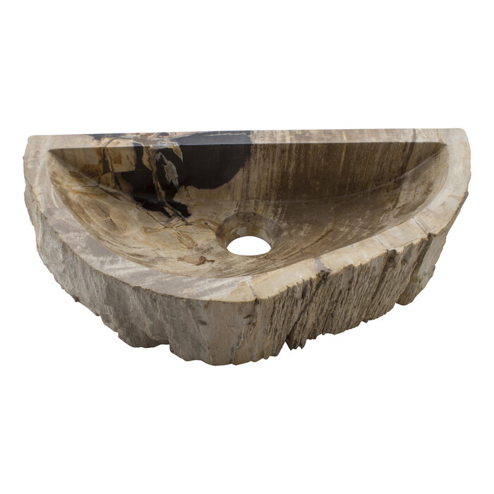 Indomarmer Toiletfontein van Versteend Hout