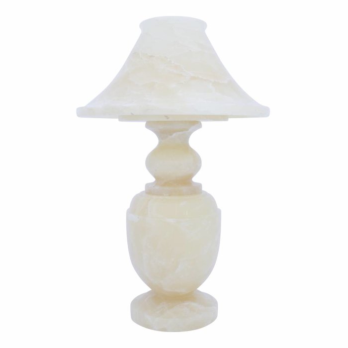 Indomarmer Table lamp Round Onyx
