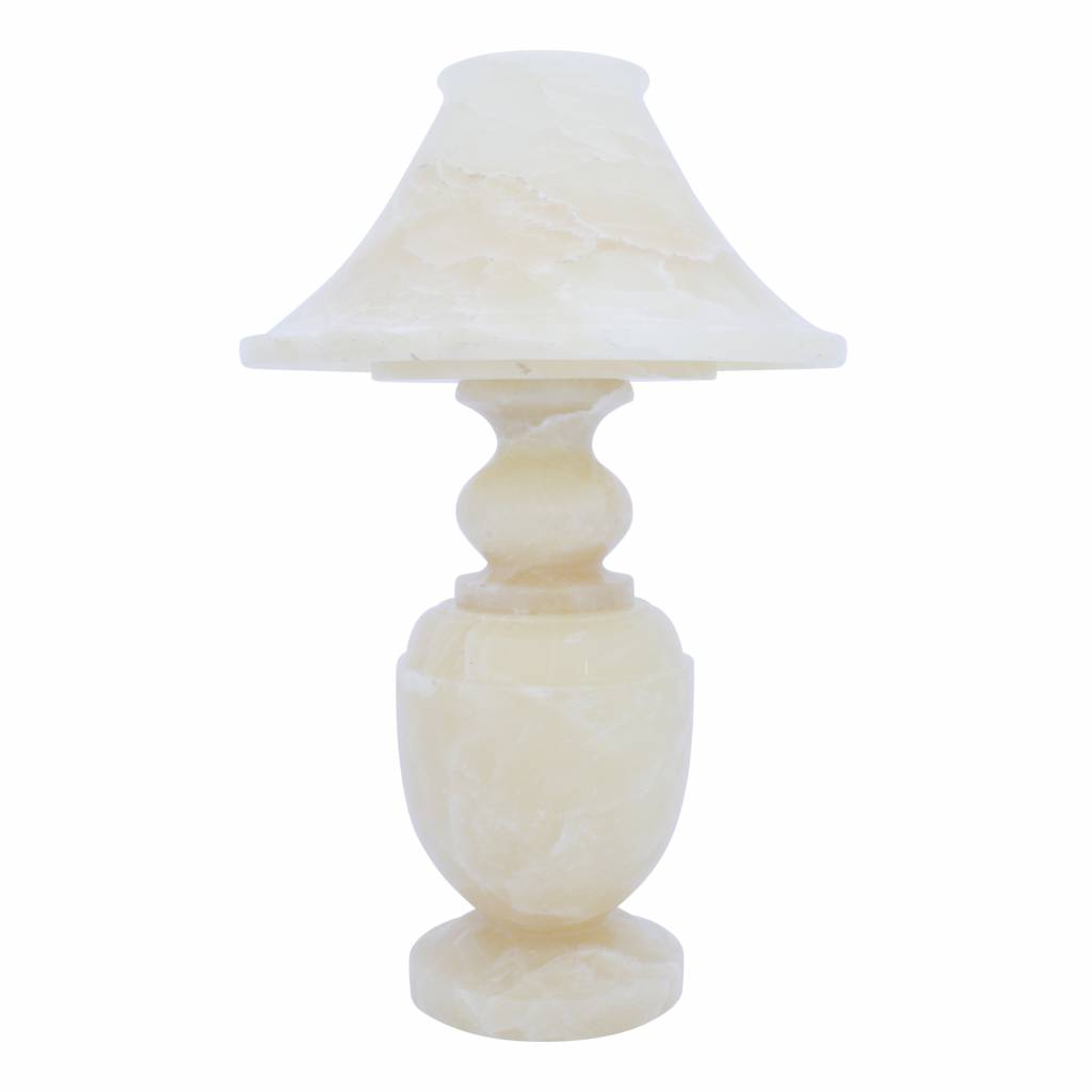 Indomarmer Table lamp Round Onyx
