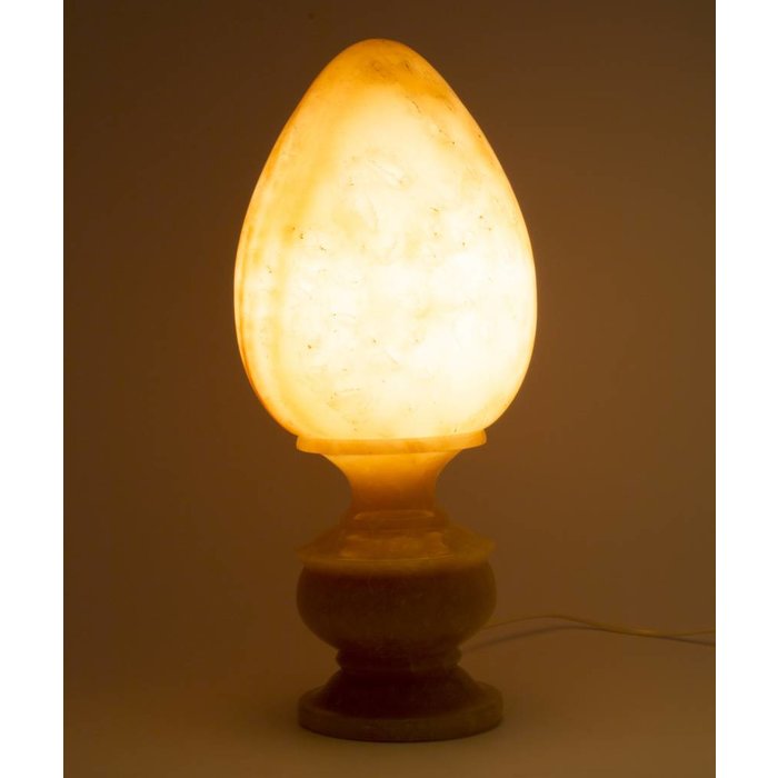 Indomarmer Ei Förmige Lampe Onyx