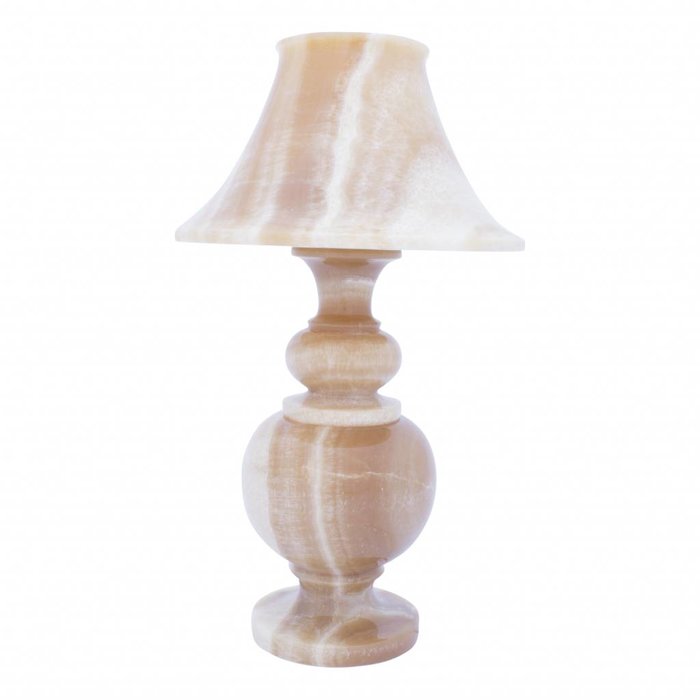 Indomarmer Table lamp Round Onyx