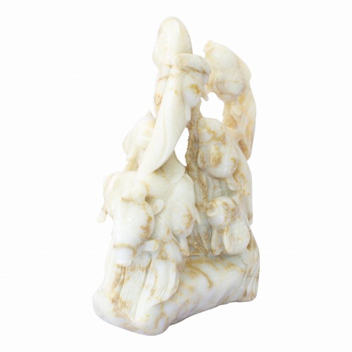 Indomarmer Swimming Fishes Onyx