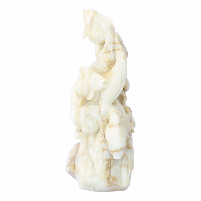 Indomarmer Swimming Fishes Onyx