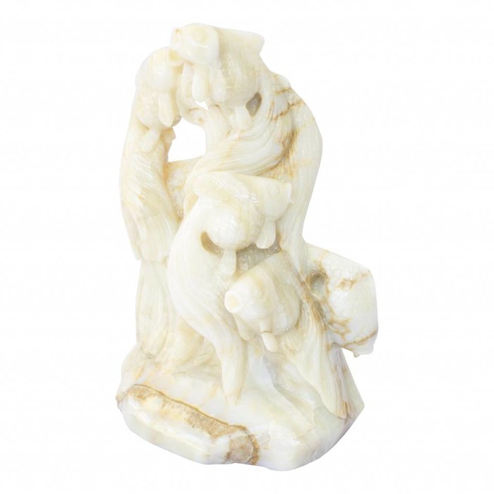 Indomarmer Swimming Fishes Onyx