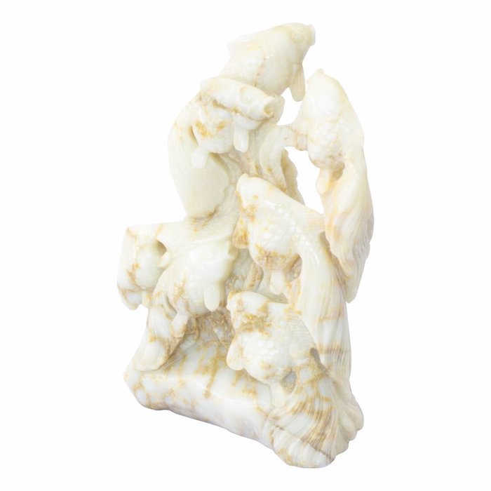 Indomarmer Swimming Fishes Onyx