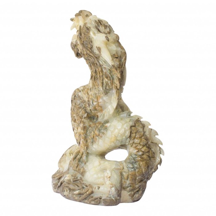 Indomarmer Chinesischer Drache aus Onyx