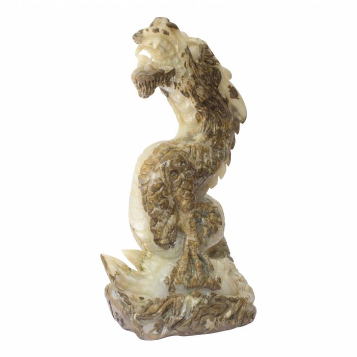 Indomarmer Chinesischer Drache aus Onyx