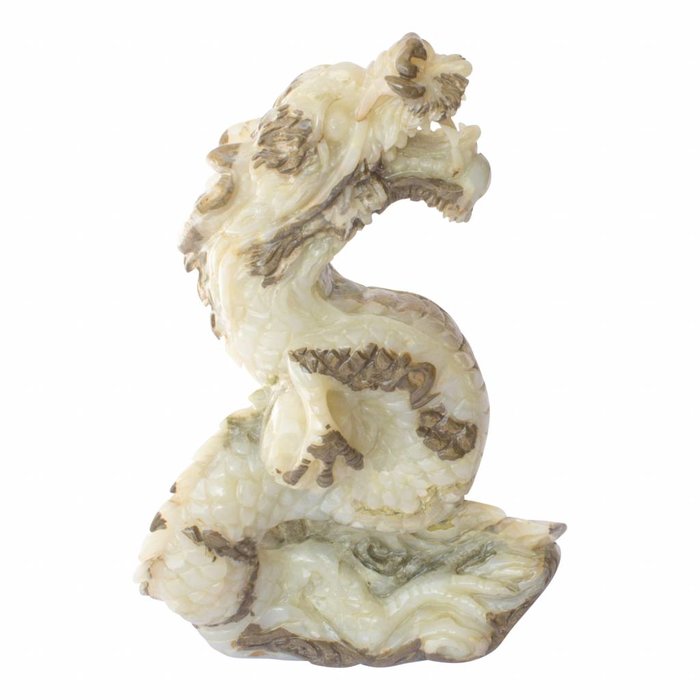 Indomarmer Chinesischer Drache aus Onyx