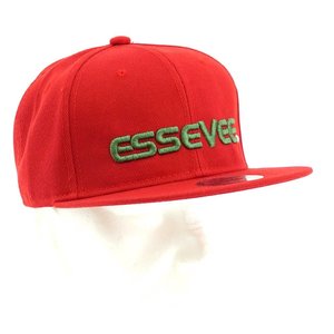 Casquette rouge snap