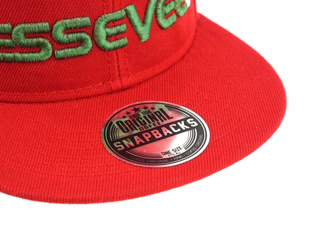 Topfanz Casquette rouge snap