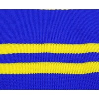 Topfanz Sjaal blauw met gele strepen - STVV